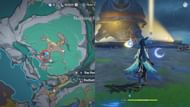 The Power of Research location (Image via HoYoverse)
